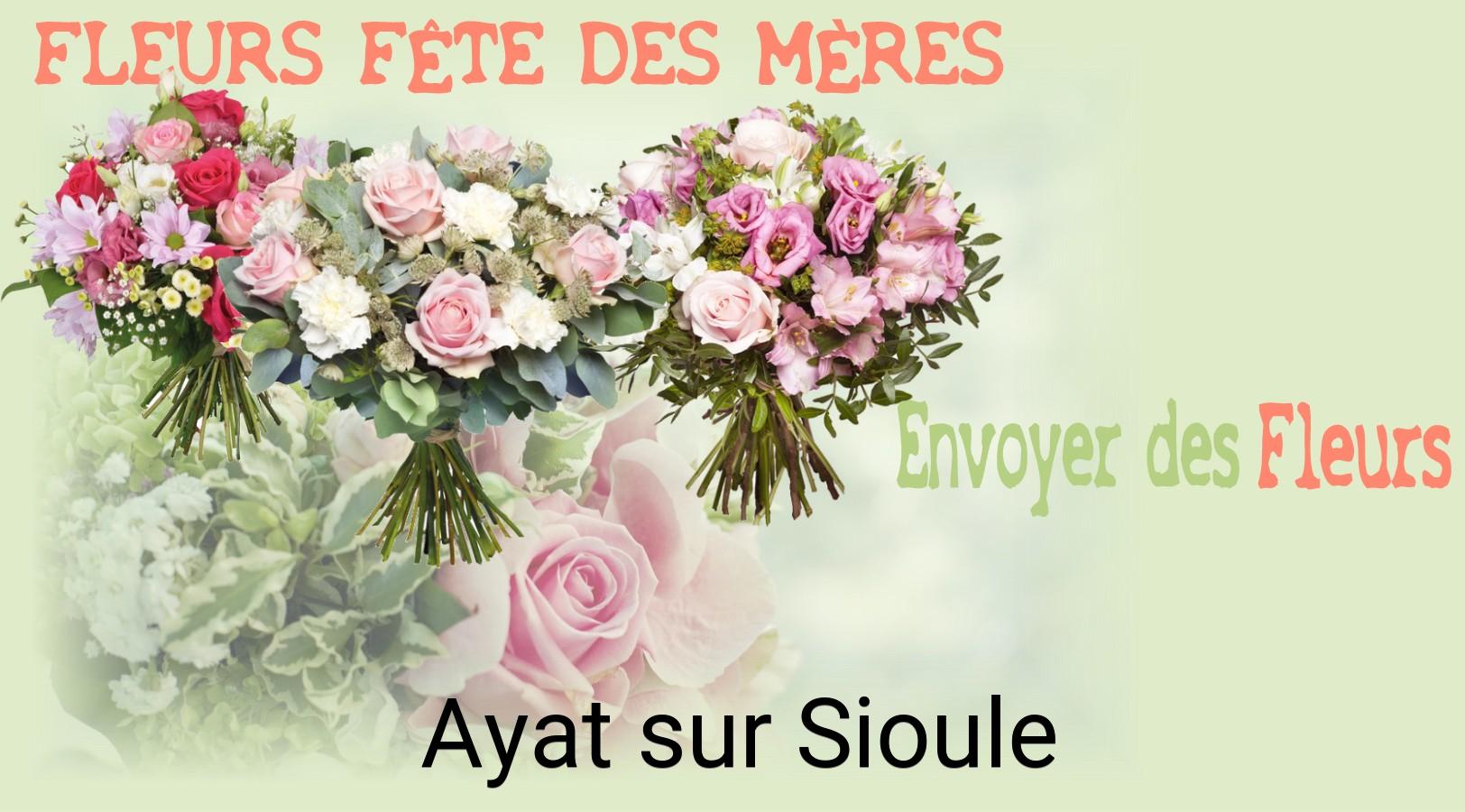 Bouquet de Fête des Mères livré à Ayat-sur-Sioule